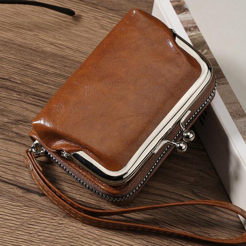 Women Wallets Short Pu Leather Purses Zipper & Hasp Purse Multifunctional Large Capacity Money Bag For Women Coin Card Holders Lightweight Fashion Modern Business ZipperCredit Card Business Casual Teachers' Day Teacher Gifts For Anniversary