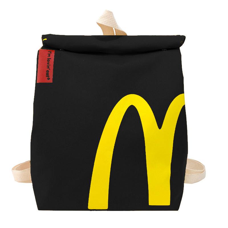 Unisex McDonalds Backpack with Dual Shoulder Straps