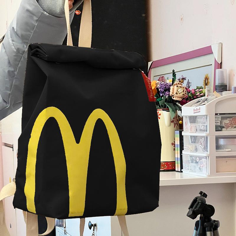 Unisex McDonalds Backpack with Dual Shoulder Straps