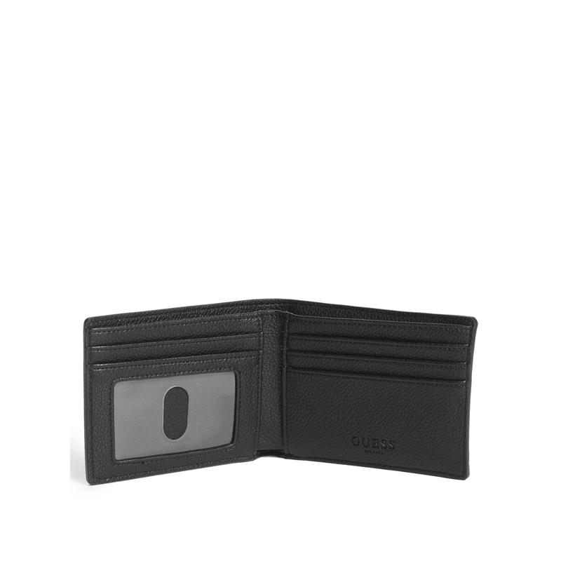 GUESS Male Billfold Pull Out Card Case