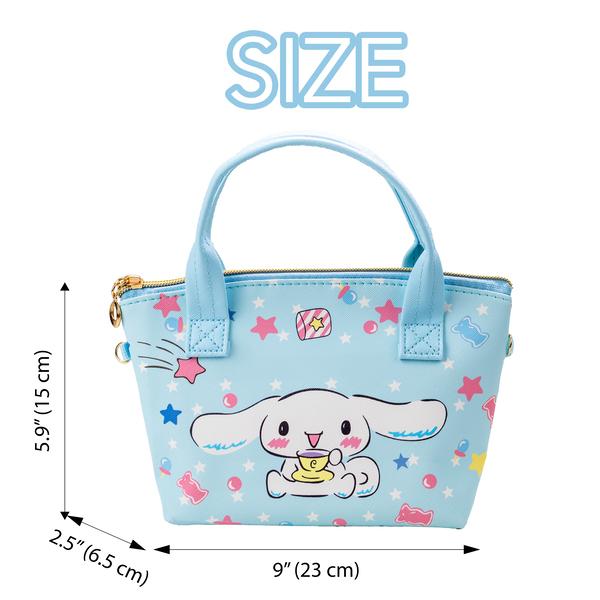 Shoulder Bag with Keychain and Two Magnetic Bracelets for Friends Cute Anime Wallet. Cute bag for women, girls, teenagers. Great gift. tote handbag