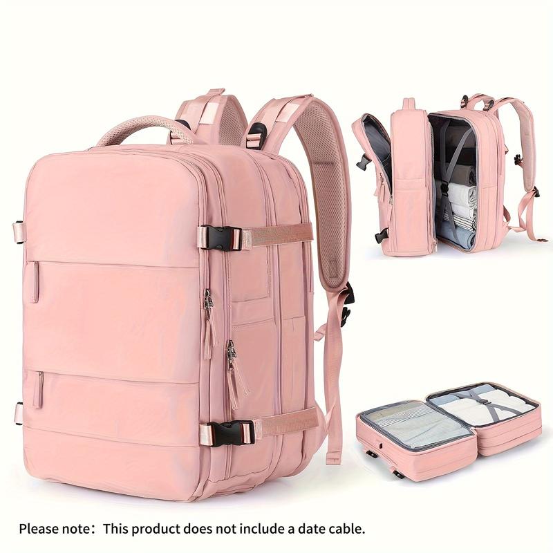 Expandable Backpack For Traveling On Airplane Carry On Backpack Flight Approved Personal Item Travel Backpack For Women Men Airline Approved Gym Bag With Shoe Compartment Travel Weekender Bag