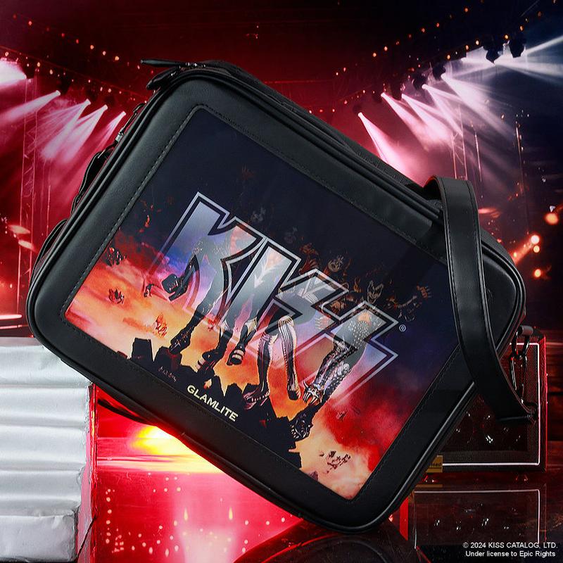 KISS x Glamlite Lenticular Motion Makeup Bag