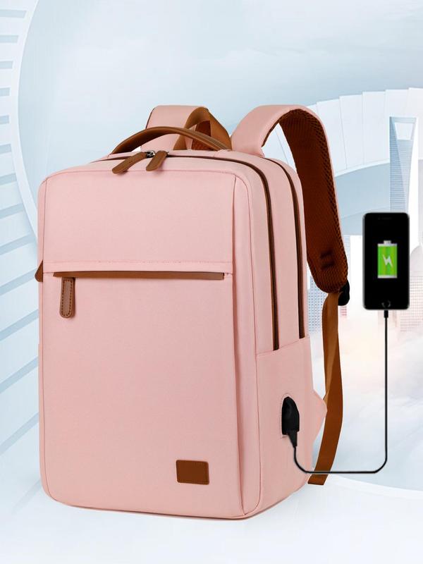 Large Capacity Business Laptop Backpack, Multi-functional Backpack with USB Charging Port, Travel Backpack for Men & Women