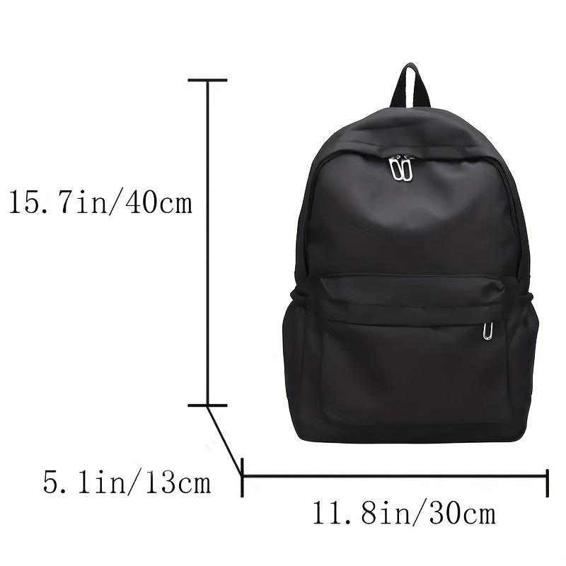 Chic & Compact: Versatile Nylon Backpack with Spacious Interior – Foldable, Adjustable Strap, Ideal for School & Travel