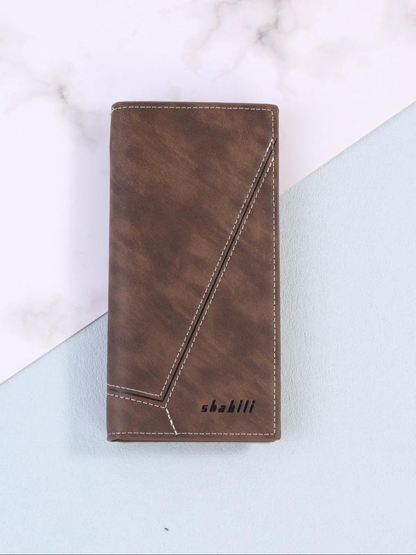 Men's Business Fashion PU Leather Long Wallet, Multi Card Slot Phone Wallet, Casual Trendy Versatile High-quality Daily Wallet for Men