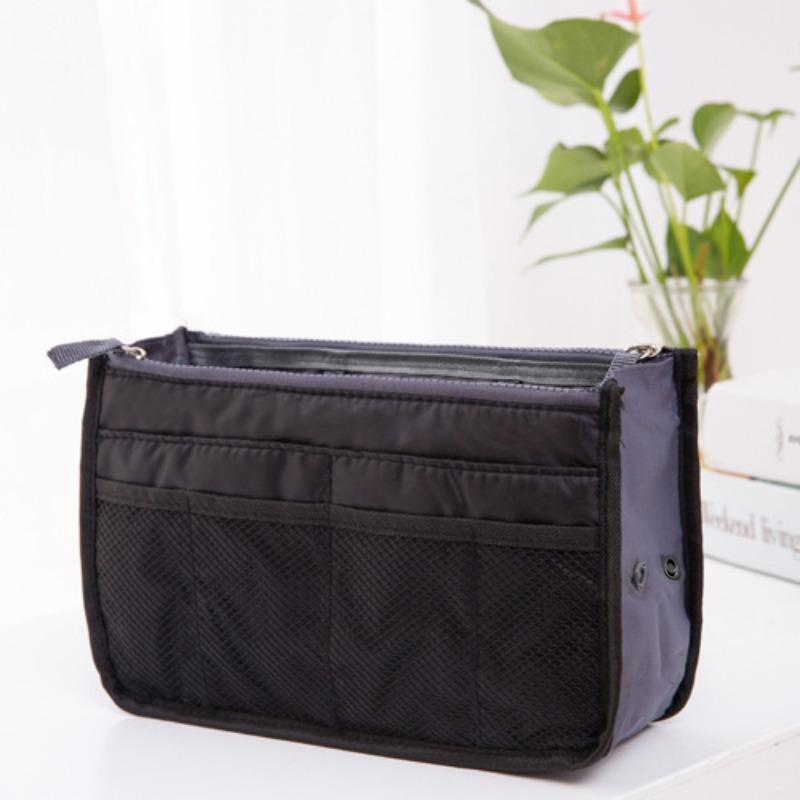 Large Capacity Cosmetic Storage Bag with Handle, 1 Count Portable Multi-function Sundries Storage Bag, Storage Organizers for Home Outdoor Travel