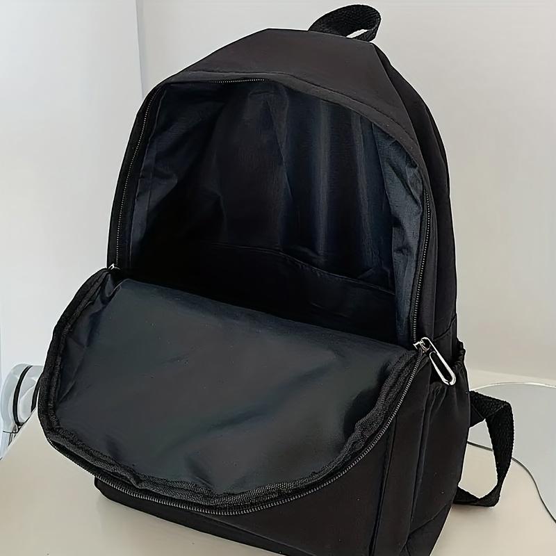 Chic & Compact: Versatile Nylon Backpack with Spacious Interior – Foldable, Adjustable Strap, Ideal for School & Travel