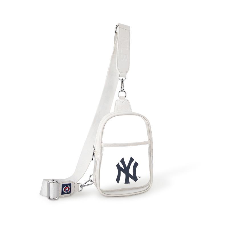 MLB Official Mini Sling Clear Stadium Shoulder Bag