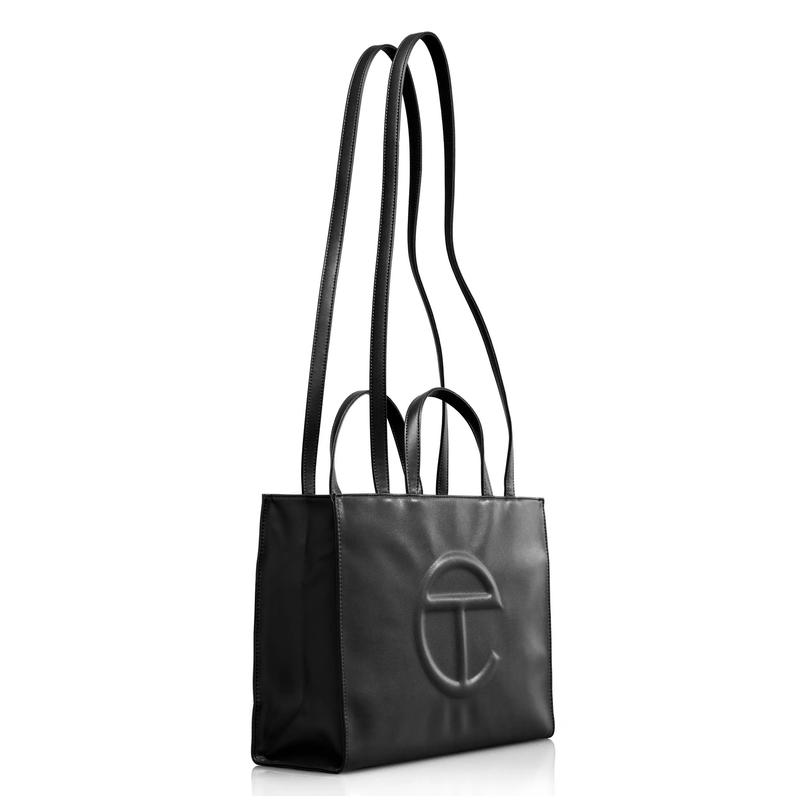 Brand New Telfar Medium Black Shopping Bag