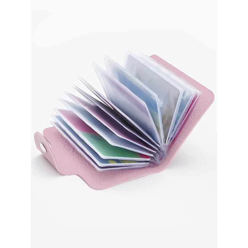 Random Color Card Holder, 1 Count ID Card Employee Card Holder, Multi-purpose Credit Card Organizer