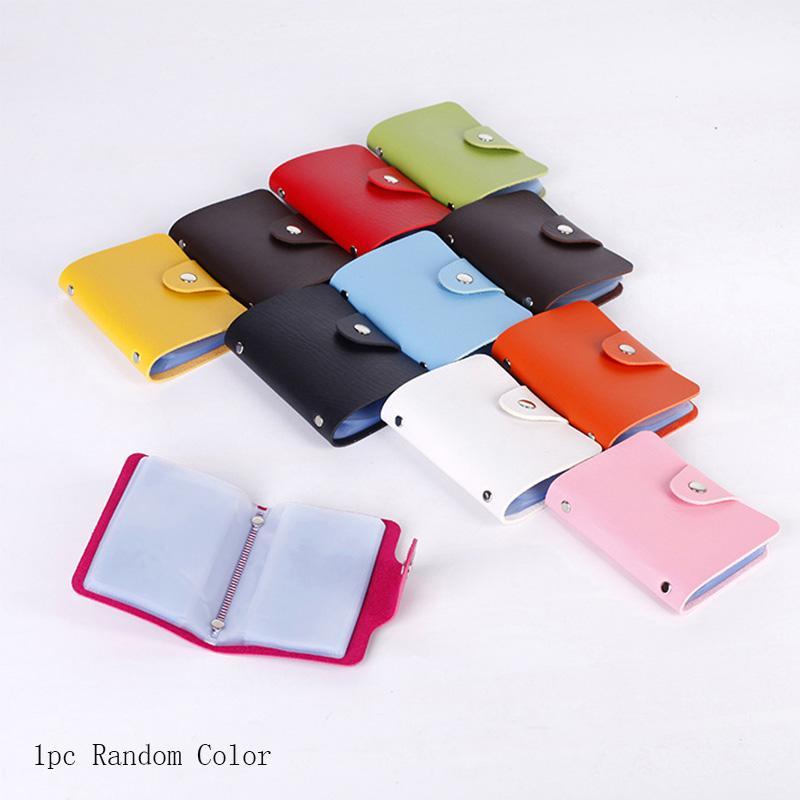 Random Color Card Holder, 1 Count ID Card Employee Card Holder, Multi-purpose Credit Card Organizer