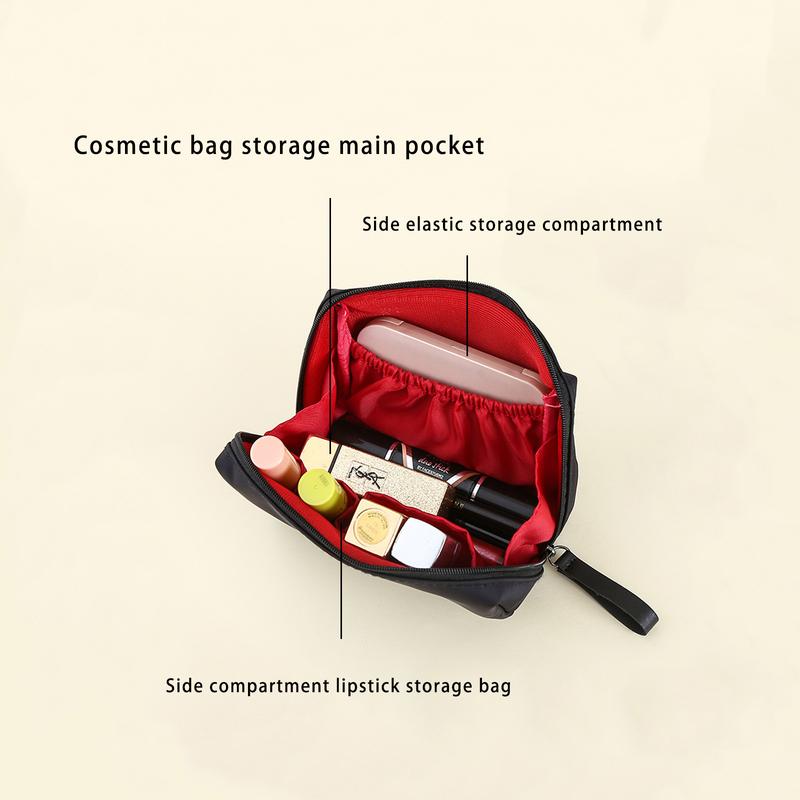 Lipstick Makeup Bag, Mini Small, Compartmentalized, Portable, Women's Organizer, Bag Insert, Compact Storage Pouch