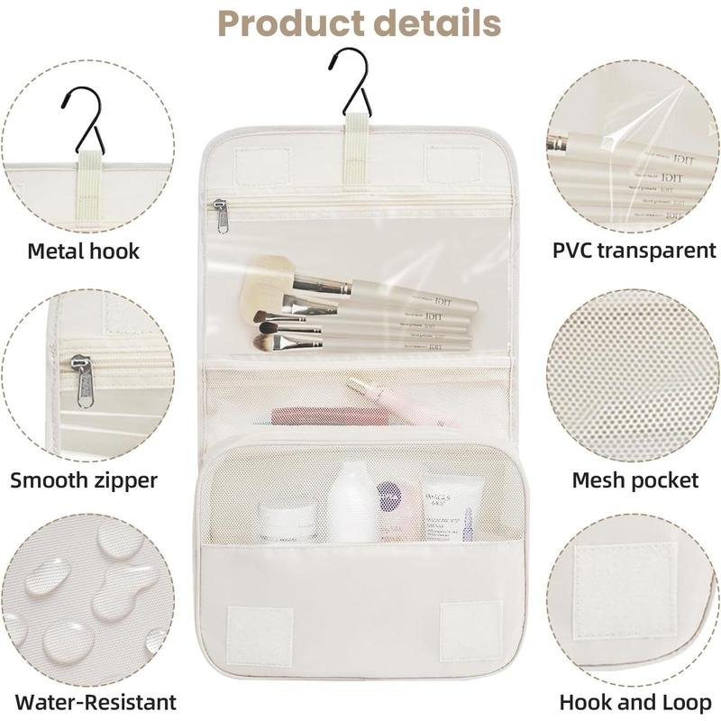 10 Set Packing Cubes Various Sizes Packing Organizer for Travel Accessories Luggage Carry On Suitcase-Cream