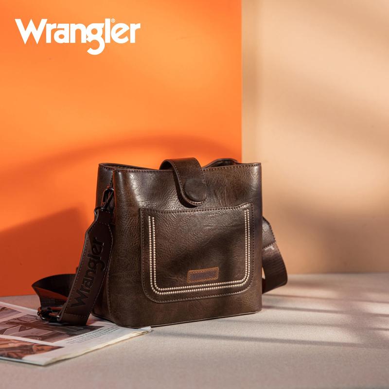 Wrangler Crossbody Purses for Women Handbag and Shoulder Bag for Ladies