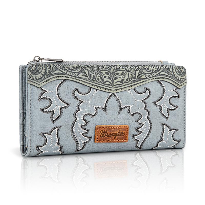 Wrangler Vintage Clutch Wallet with Multi Slots for Credit Cards