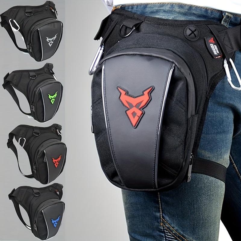 Waterproof Motorcycle Drop Waist Leg Bag - Thigh Belt Hip Bum Tactical Travel Cell Mobile Phone Purse Fanny Pack Outdoor Casual Waist Bag