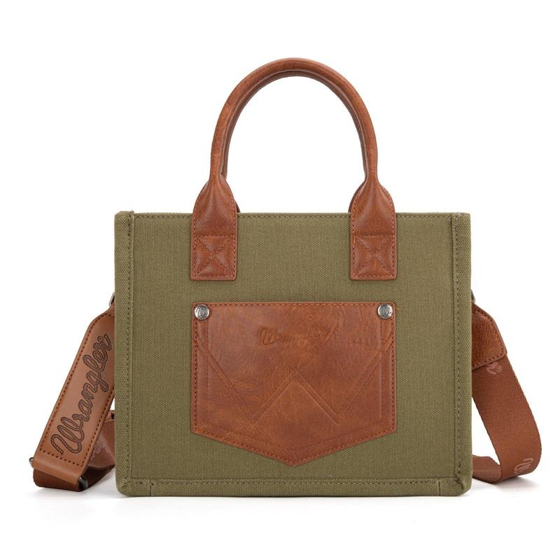 Wrangler Vintage Canvas Tote Crossbody