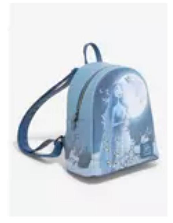 Loungefly Corpse Bride Emily Butterflies Glow-In-The-Dark Mini Backpack