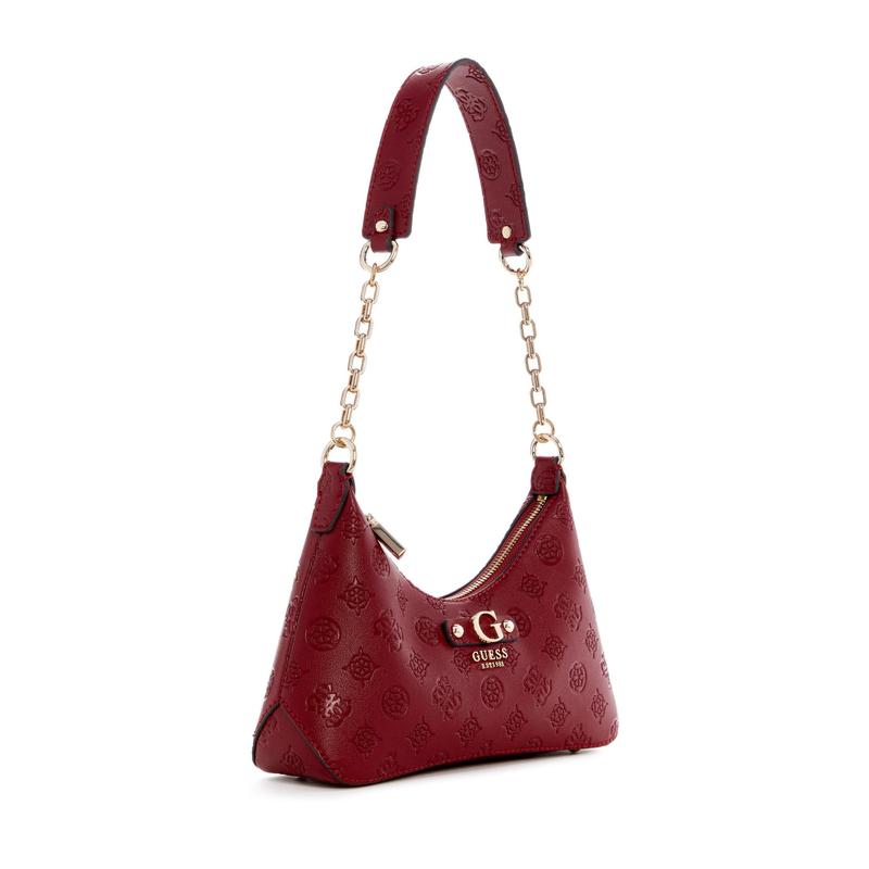 GUESS Unisex Gerty Top-Zip Shoulder Bag