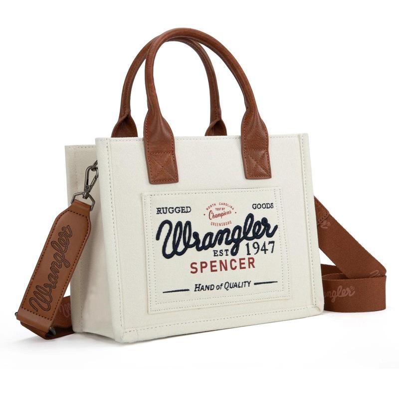 Wrangler Vintage Canvas Tote Crossbody