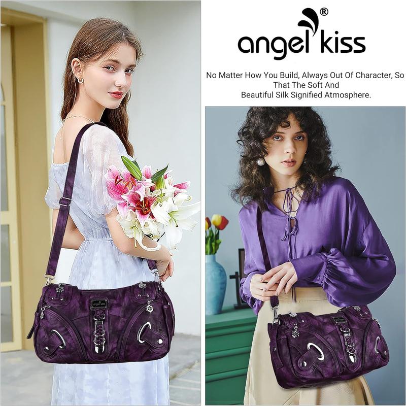 Purple Hobo Handbag