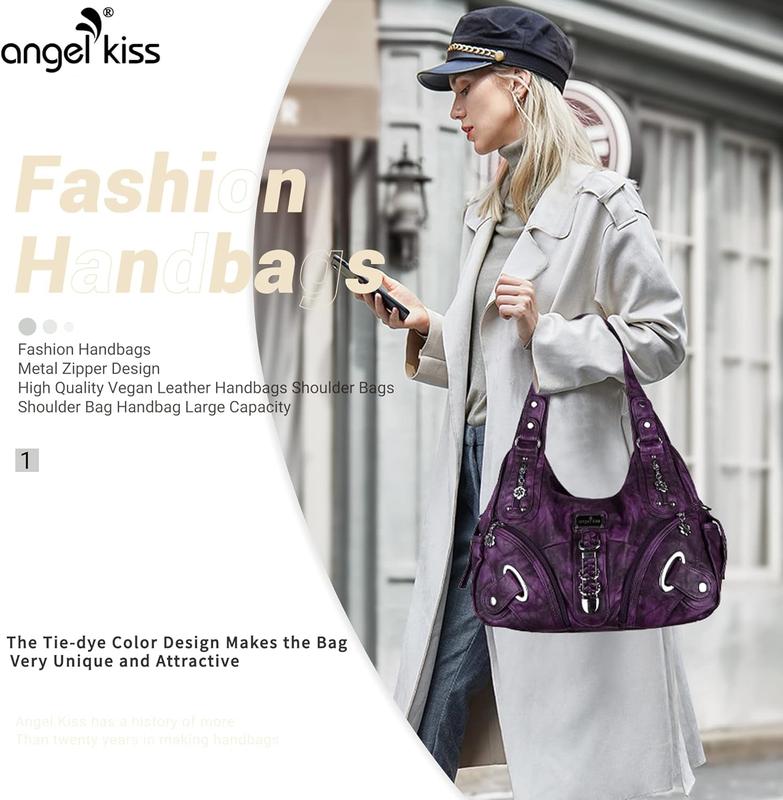 Purple Hobo Handbag