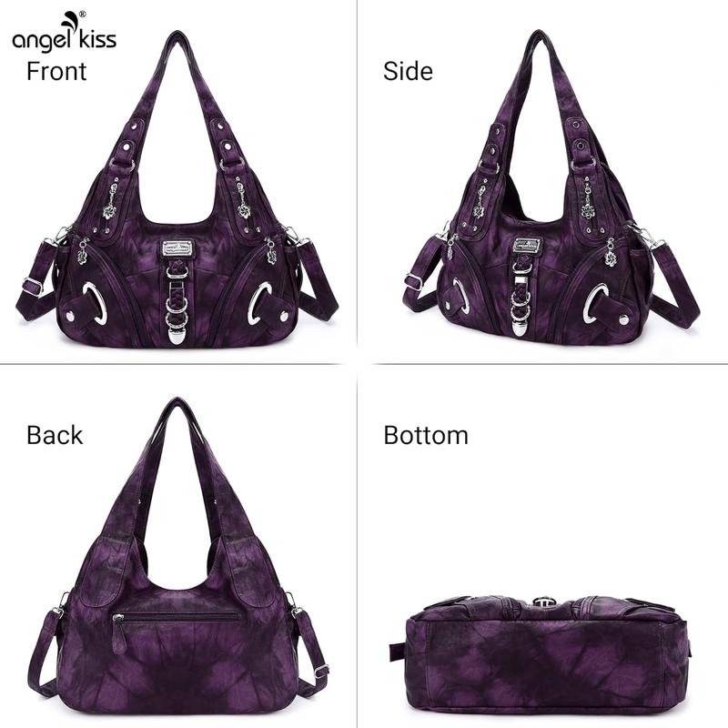 Purple Hobo Handbag