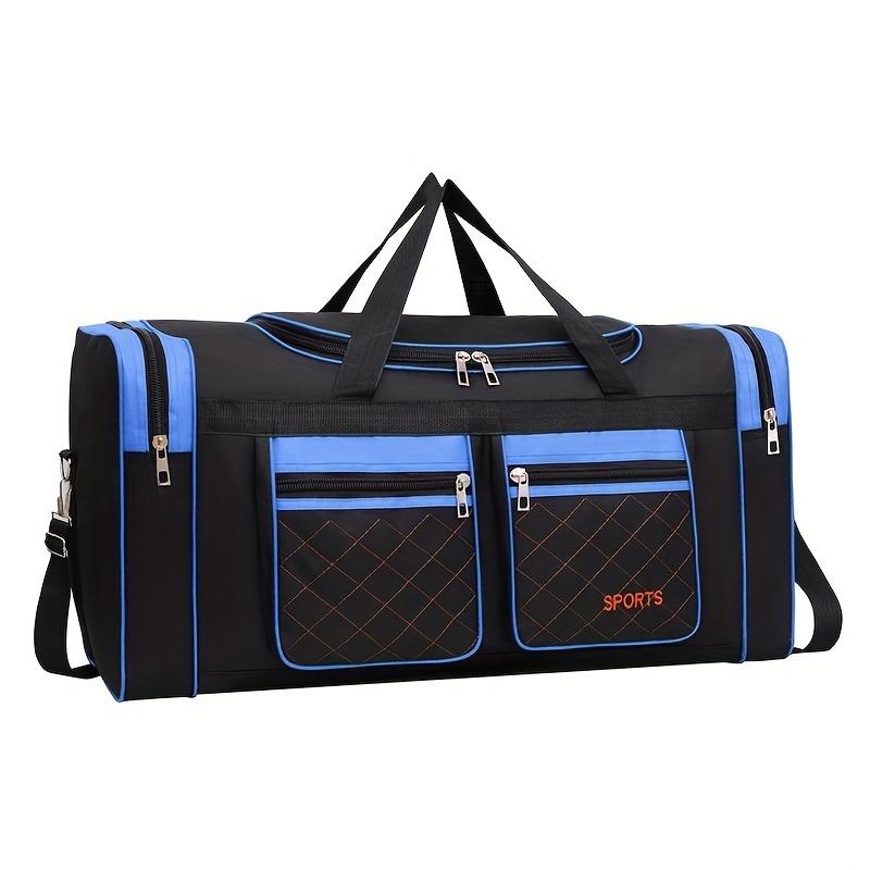 1pc Extra-Large Capacity Multi-Functional Handheld Luggage Bag - Durable Travel Storage for Men and Women, Perfect for Camping, Moving Home, and Outdoor Adventures - Water-Resistant, Lightweight, and Easy to Carry