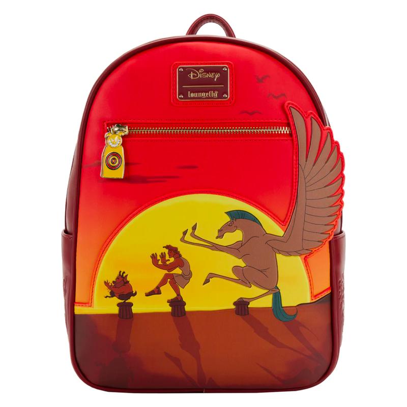 Loungefly Hercules 25th Anniversary Sunset Mini Backpack