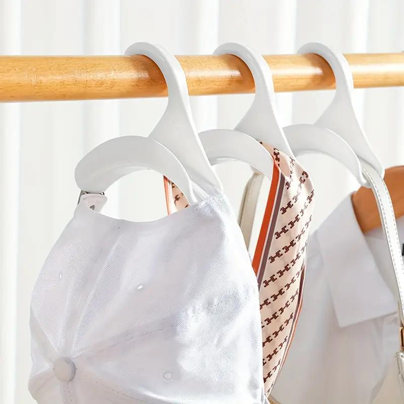 Bag Hanger, 10pcs set Plastic Bag Scarves Hats Storage Hanger, Home Organizer for Dormitory Office Closet