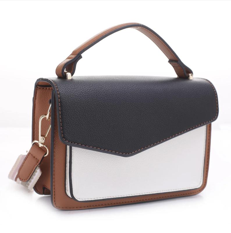 Celestin Color Block Camera Bag - Women's Top Handle Handbag