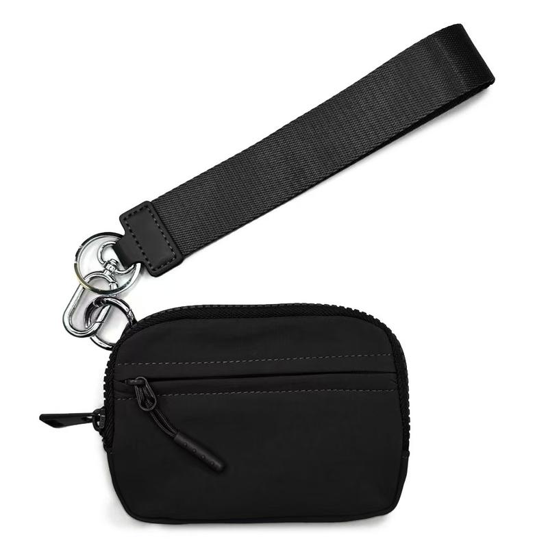 2024 NEW Wallet 2nd Gen Women's Solid Color MultiCard Slots Zipper Wristlet with Strap, CasualLarge Capacity Clutch Purse with ld Window,Fashionable Wristlet Wallet for Daily Used