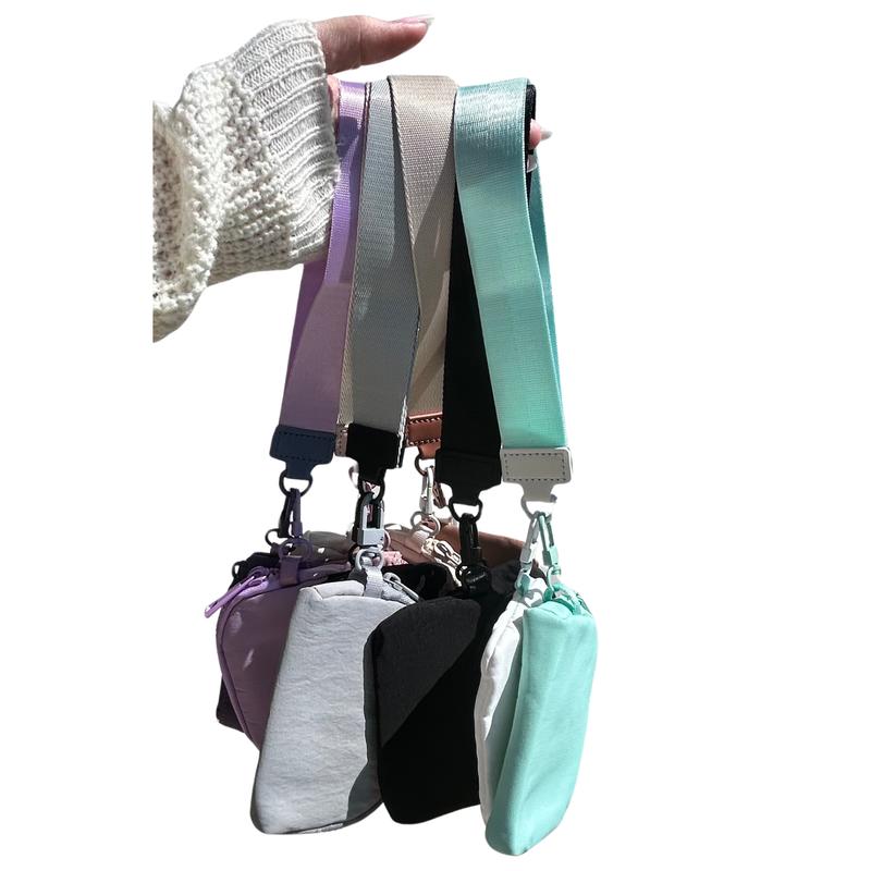 Dual Pouch Wristlet Wallet Keychain Coin Wallet Cash Purse Card Holder