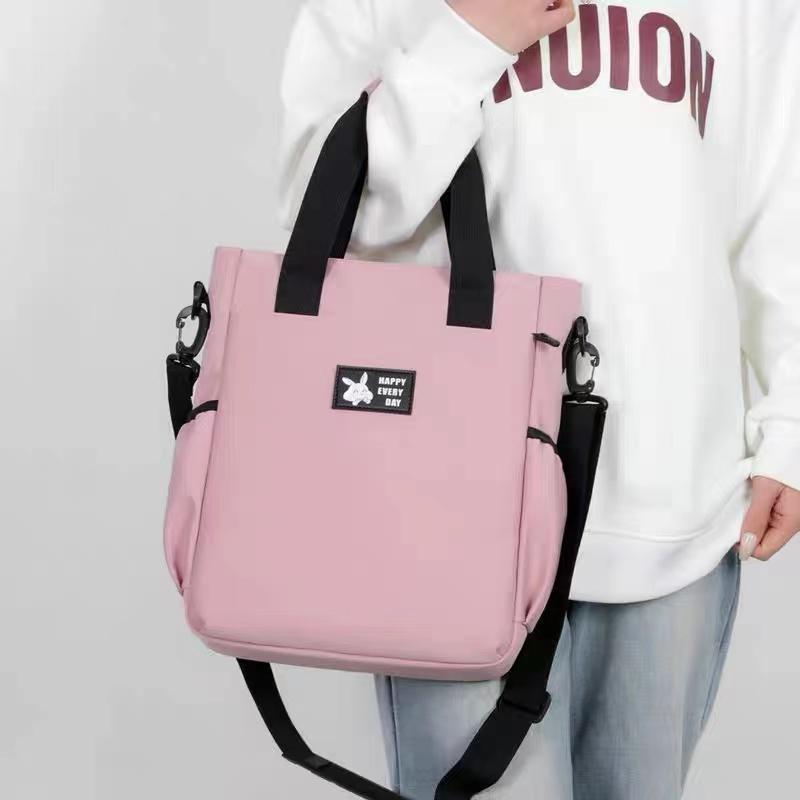 College-Style Shoulder Bag, Detachable Shoulder Strap Tablet Bag, Zipper Laptop Tablet Bag with Compartment, Tablet Accessories for School & Work