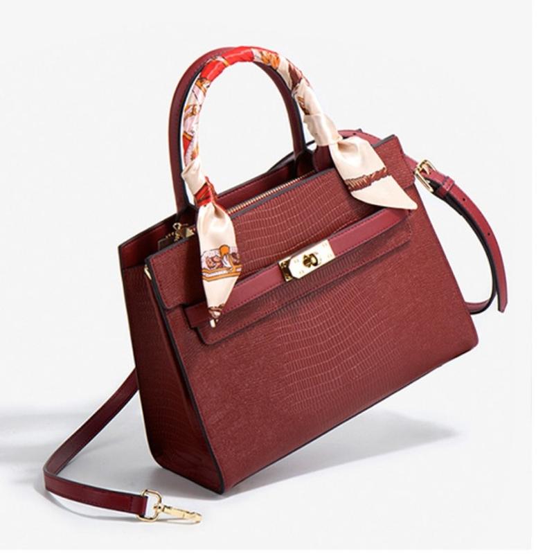 Leather all-match women's bag