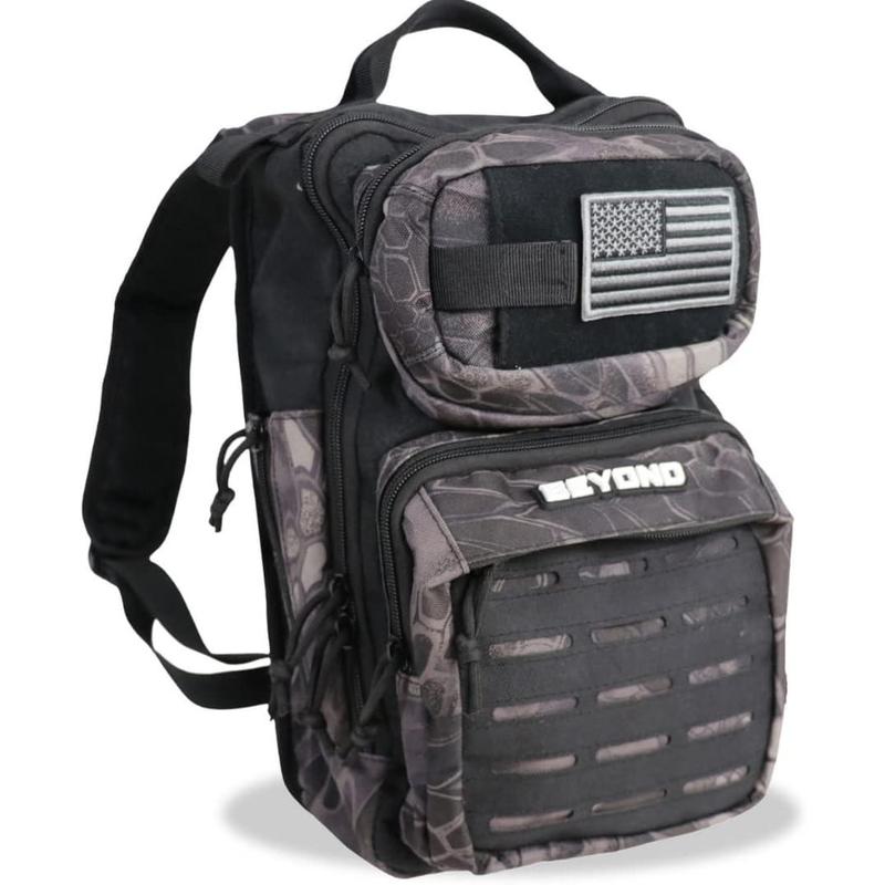 Fishing Tackle Backpack- The Voyager (Black Onyx)