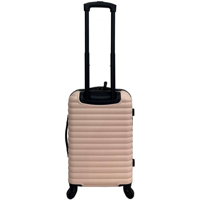 Protege 20Inch Hardside ABS Upright Luggage with 100% ABS Pink Blush