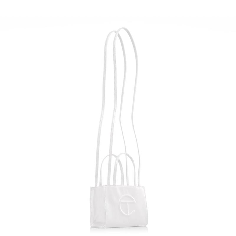 Telfar Small white  Shopping Bag  - Perfect Gift for Black Friday