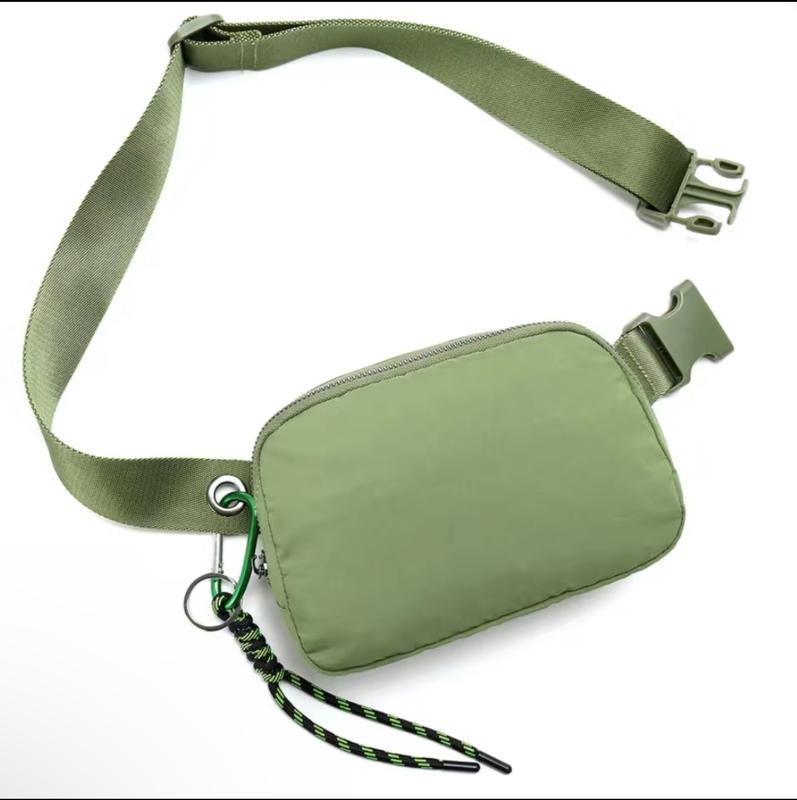 Adjustable Small Waist Pouch Belt Bag for Running, Traveling, and Hiking, Casual Style, Unisex