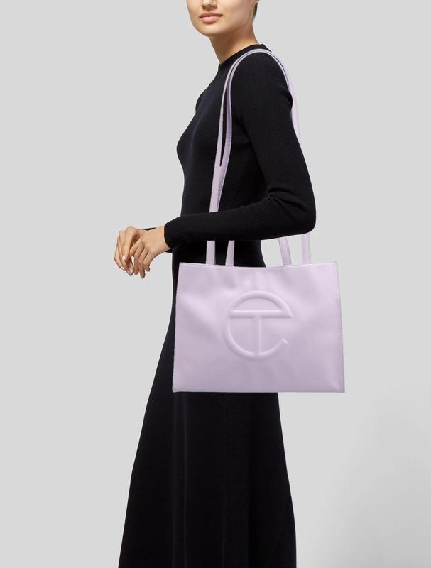 Telfar Lavender Colored Medium Size Shopping Bag