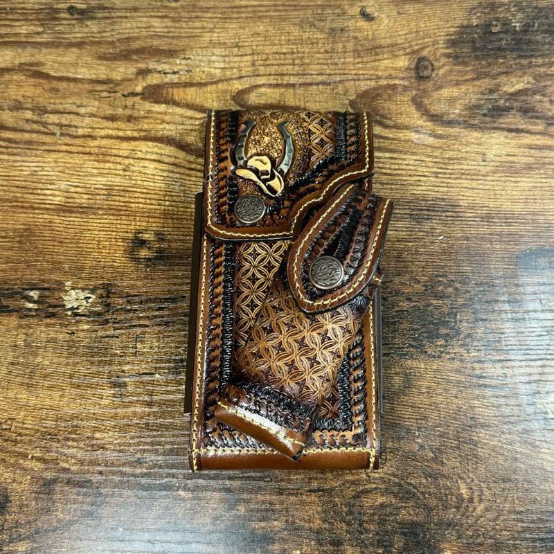 Leather Cellphone Belt Holster