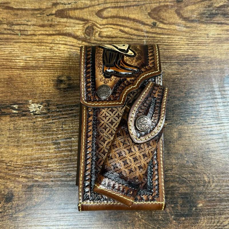 Leather Cellphone Belt Holster