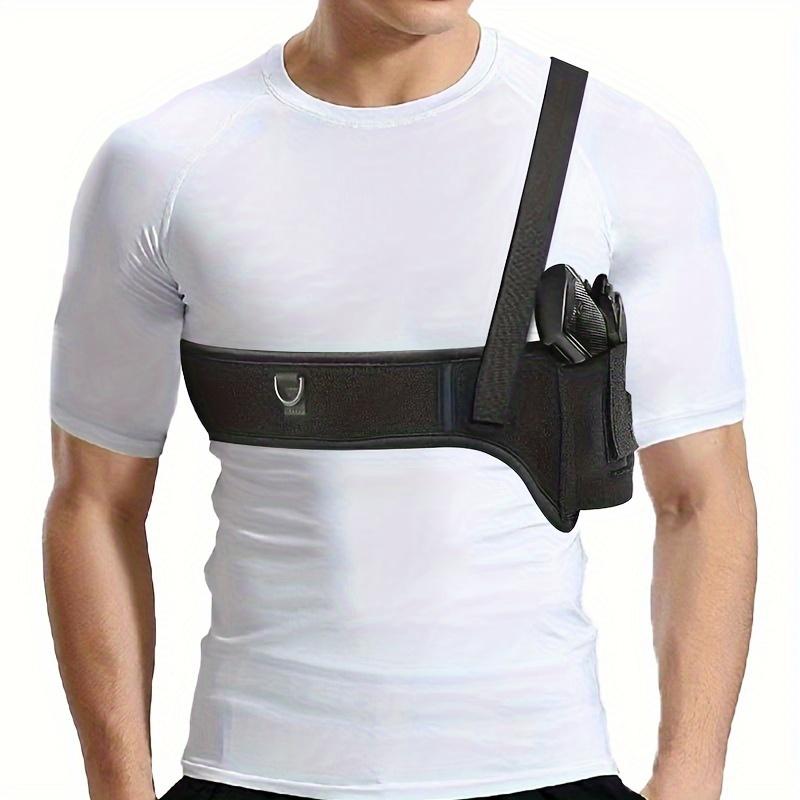 Deep Hidden Carry Shoulder Holster, Hidden Carry Belt Chest Vest for Men and Women