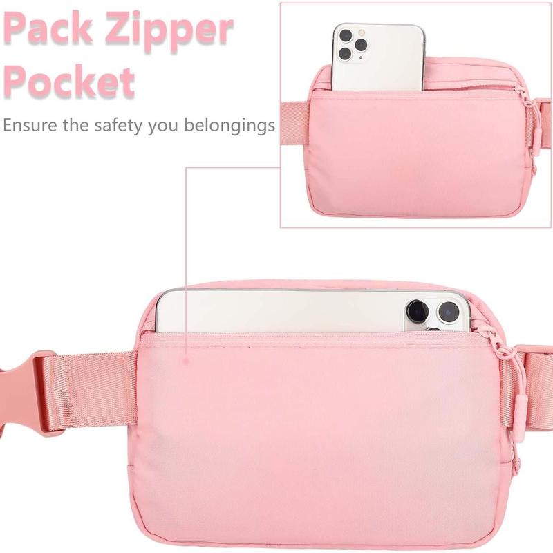 Birthday Gifts Personalized Belt Bag for Women Fashion Waist Packs Trendy Travel Fanny Pack Crossbody Bags with with Initial Letter Patch Cute Stuff A