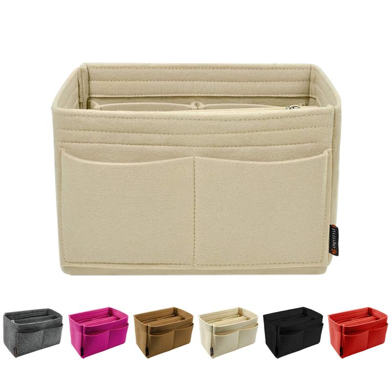 OMYSTYLE Purse Organizer Insert for Handbags, Felt Bag Organizer for Tote & Purse, Tote Bag Organizer Insert with 5 Sizes, Compatible with Neverful Speedy and More