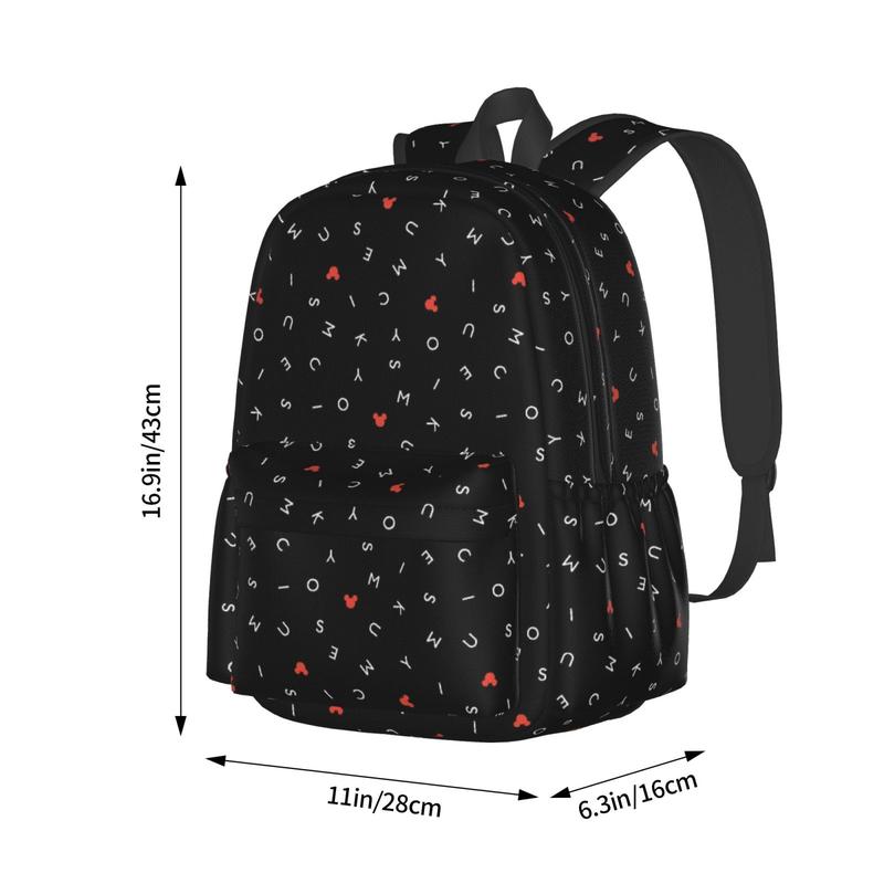 Anime Cartoon Backpack for Boys & Girls School Travel Bag For Outdoor Notebook Laptop Bags Large Capacity Daypack Kawaii（59)