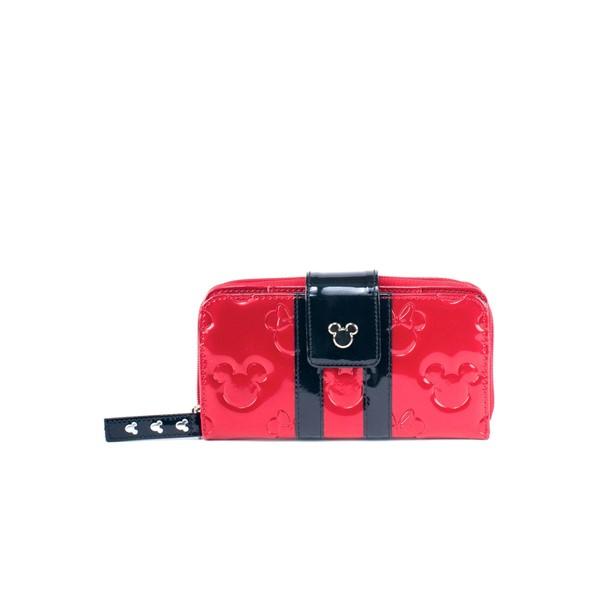 Loungefly Disney Mickey and Minnie Embossed Wallet