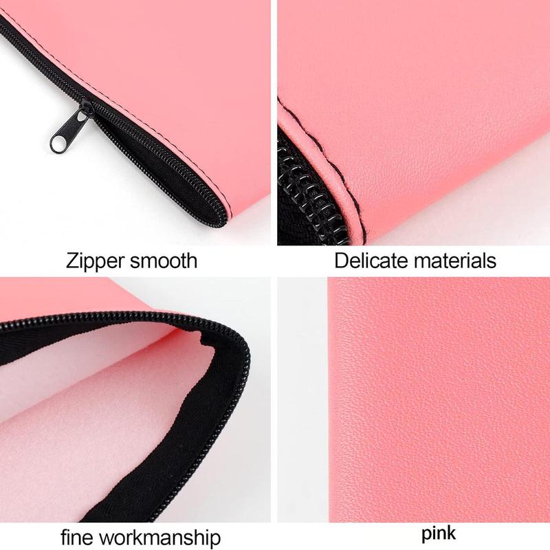 Solid Color Zipper Money Bag, 1 Count Portable Multi-purpose Cash Bank Bag, Cash Envelope, Money Pouch, Check Wallet, Cosmetics Bag