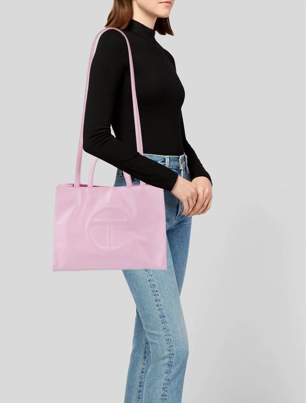 Brand New Telfar Medium Bubblegum Pink Shopping Bag